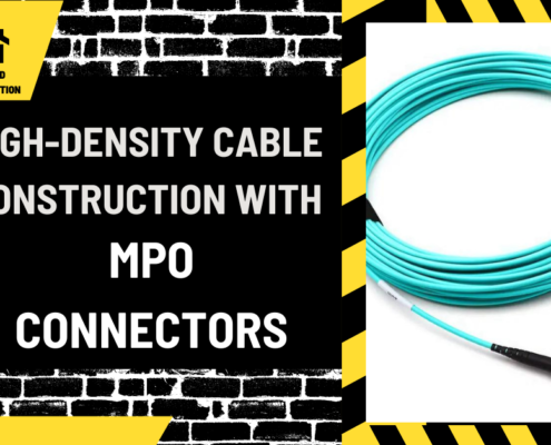 High-Density Cable Construction with MPO Connectors