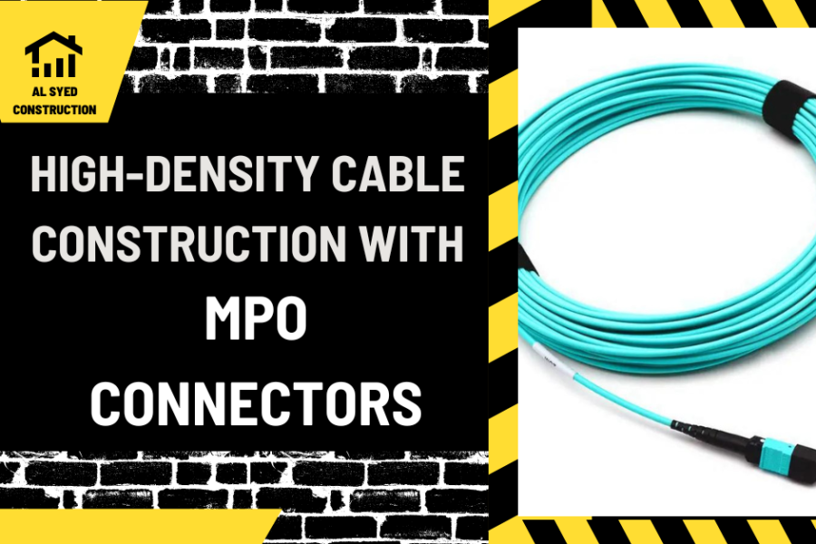 High-Density Cable Construction with MPO Connectors