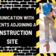 Communication with Residents Adjoining a Construction Site