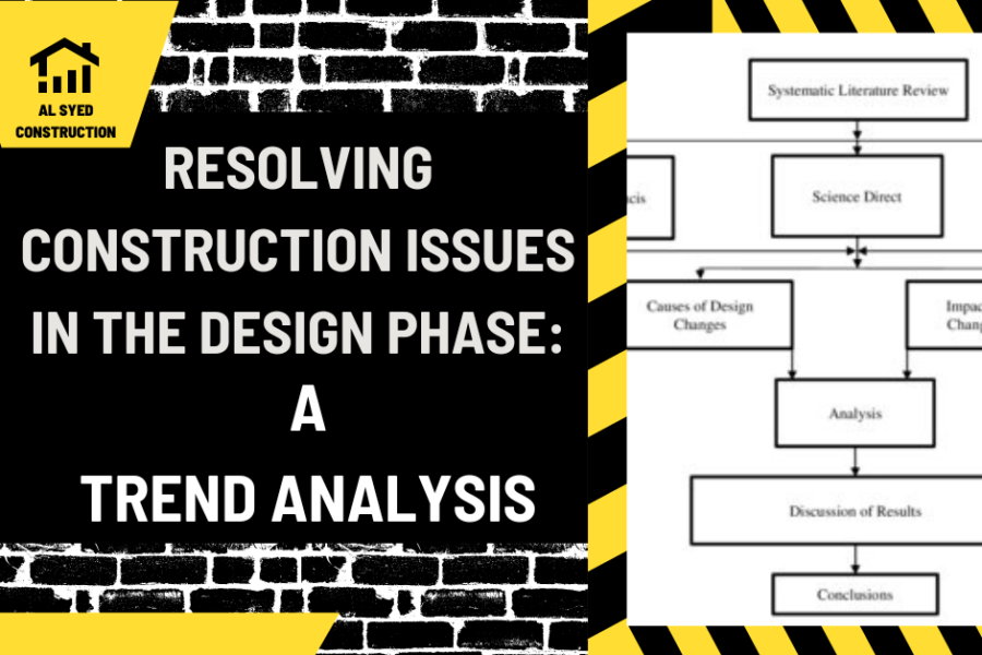 Resolving Construction Issues in the Design Phase: A Trend Analysis