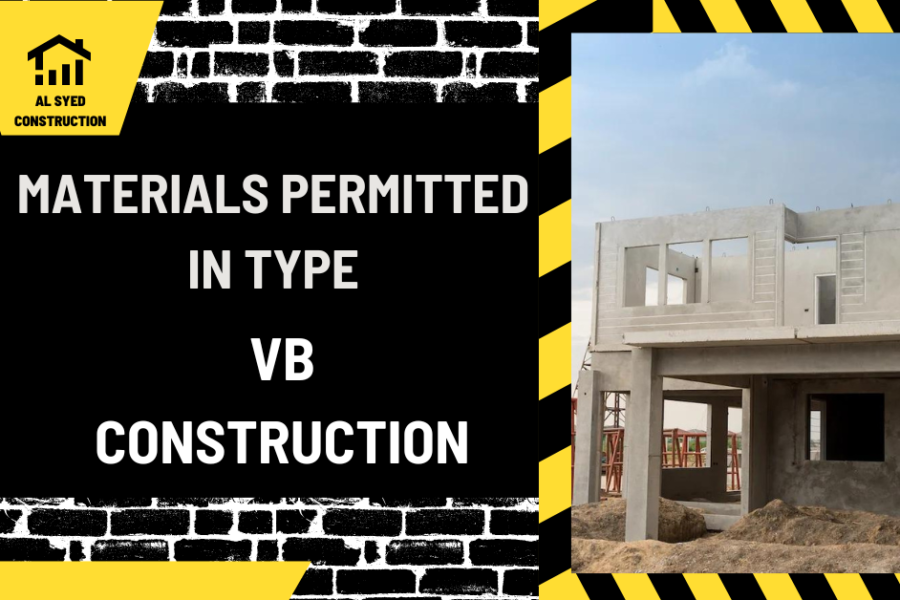 Materials Permitted in Type VB Construction