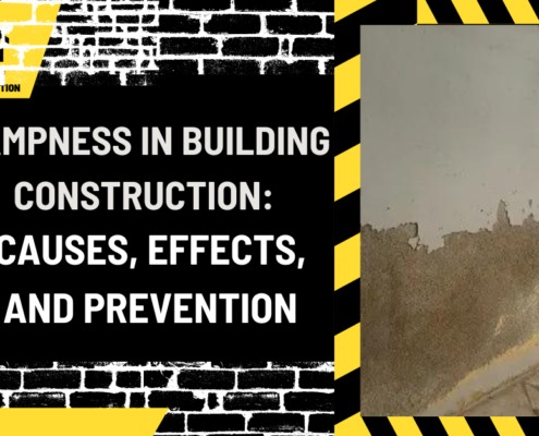 Dampness in Building Construction: Causes, Effects, and Prevention