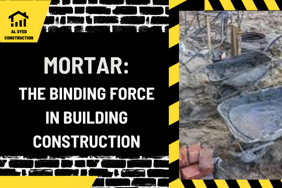 Mortar: The Binding Force in Building Construction