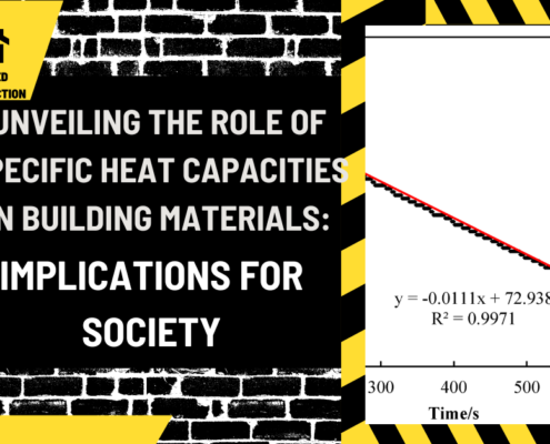 Unveiling the Role of Specific Heat Capacities in Building Materials: Implications for Society