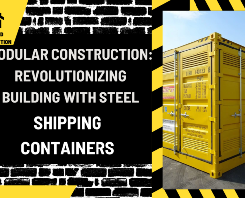 Modular Construction: Revolutionizing Building with Steel Shipping Containers