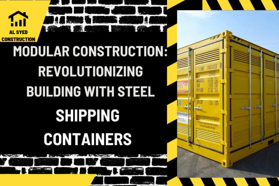 Modular Construction: Revolutionizing Building with Steel Shipping Containers