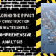Exploring the Impact of Construction on Watersheds: A Comprehensive Analysis