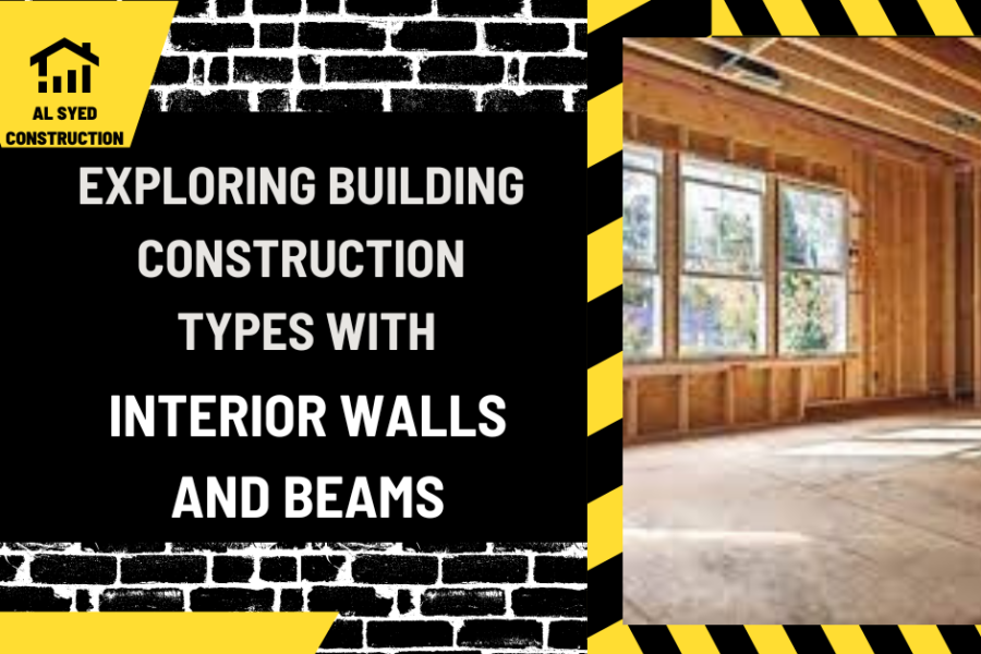 Exploring Building Construction Types with Interior Walls and Beams