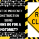 What Do Incident/Construction Signs Do for a Motorist