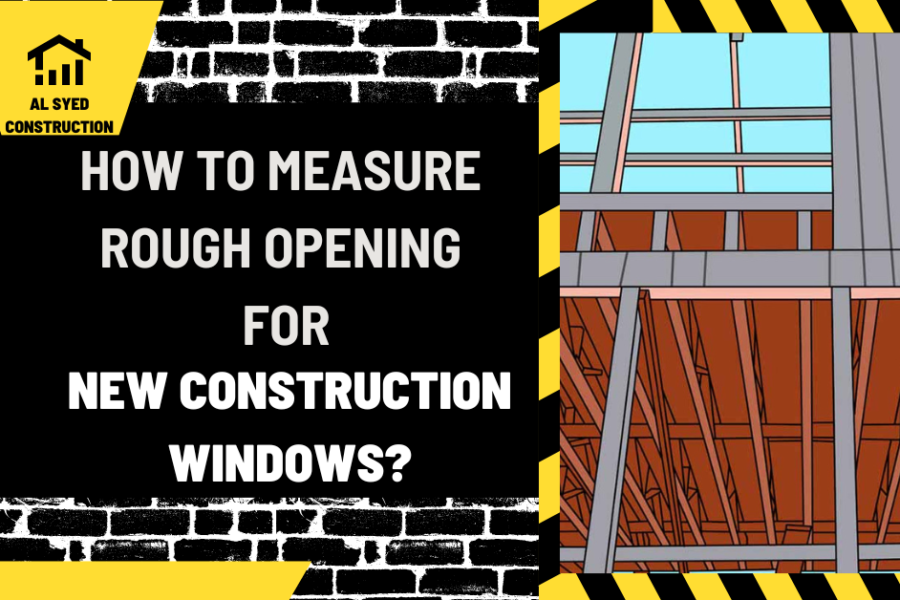 How to Measure Rough Opening for New Construction Windows