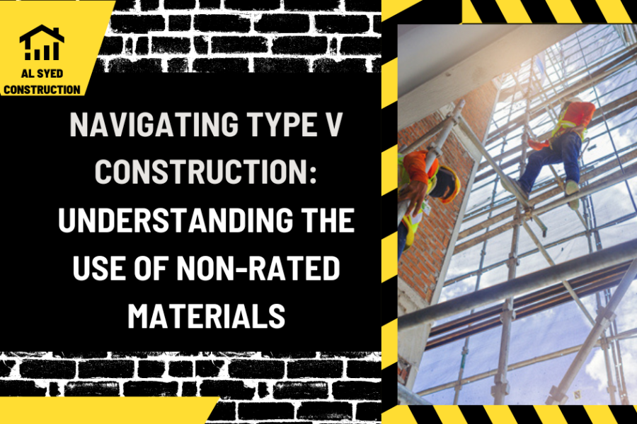 Navigating Type V Construction: Understanding the Use of Non-Rated Materials