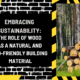 Embracing Sustainability: The Role of Wood as a Natural and Eco-Friendly Building Material