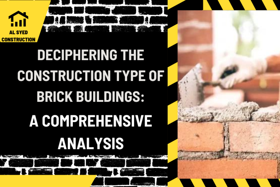 Deciphering the Construction Type of Brick Buildings: A Comprehensive Analysis