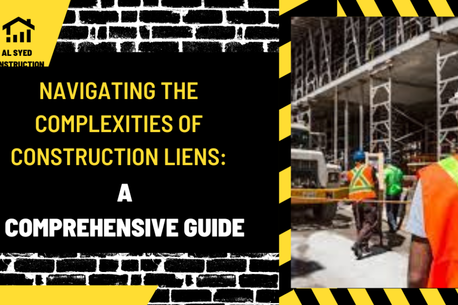 Navigating the Complexities of Construction Liens: A Comprehensive Guide