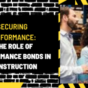 Al Syed construcTIOn (47) Securing Performance: The Role of Performance Bonds in Construction