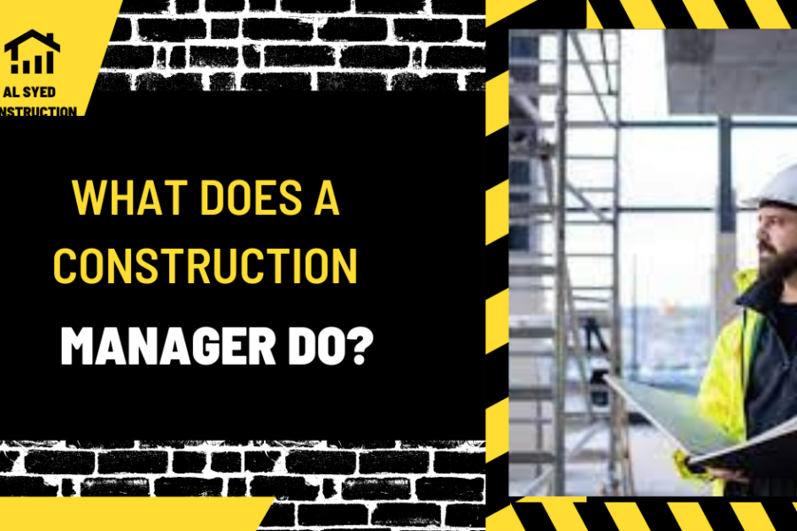 What Does a Construction Manager Do