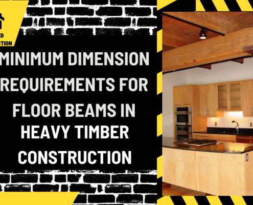 Minimum Dimension Requirements for Floor Beams in Heavy Timber Construction