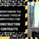 Understanding the Two Basic Types of Competitively Bid Construction Contracts