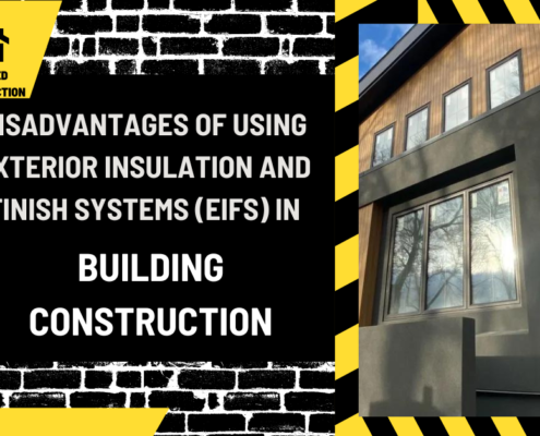 Disadvantages of Using Exterior Insulation and Finish Systems (EIFS) in Building Construction