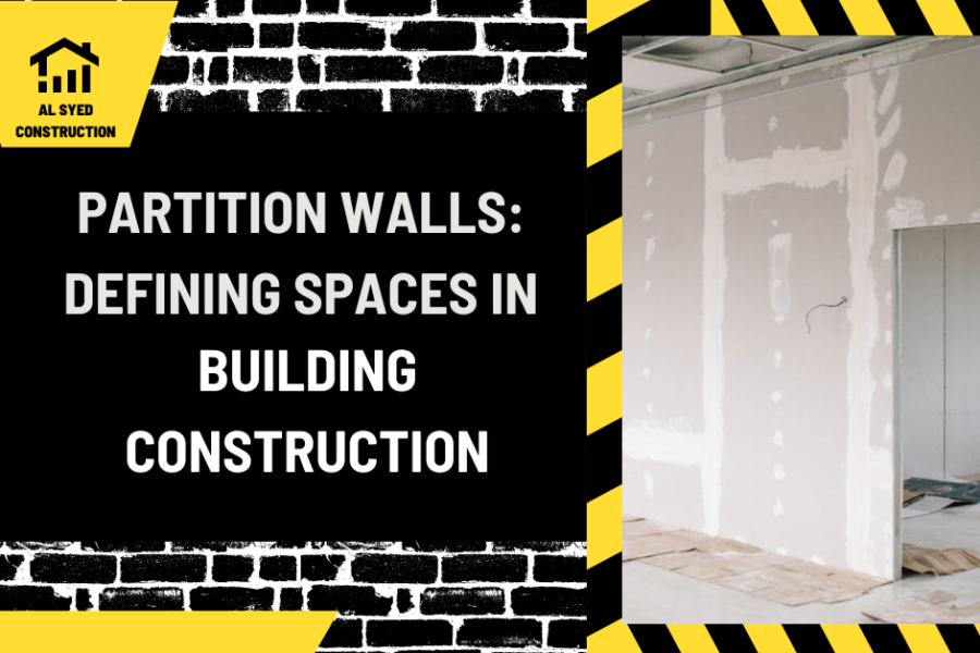 Partition Walls: Defining Spaces in Building Construction