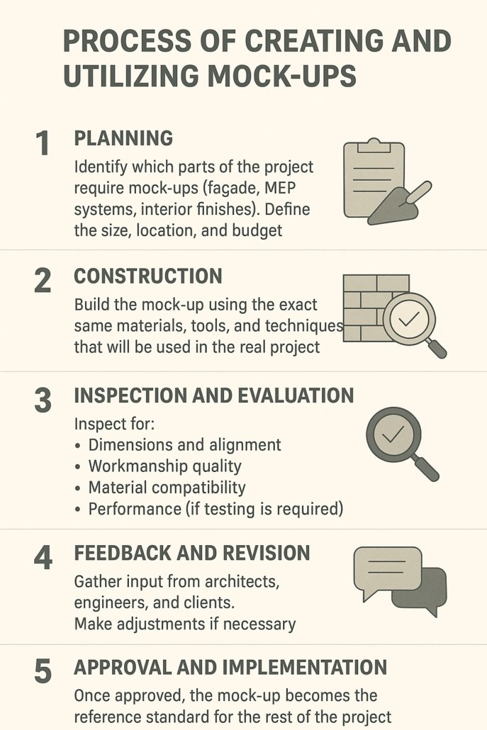 Process of Creating and Utilizing Mock-Ups