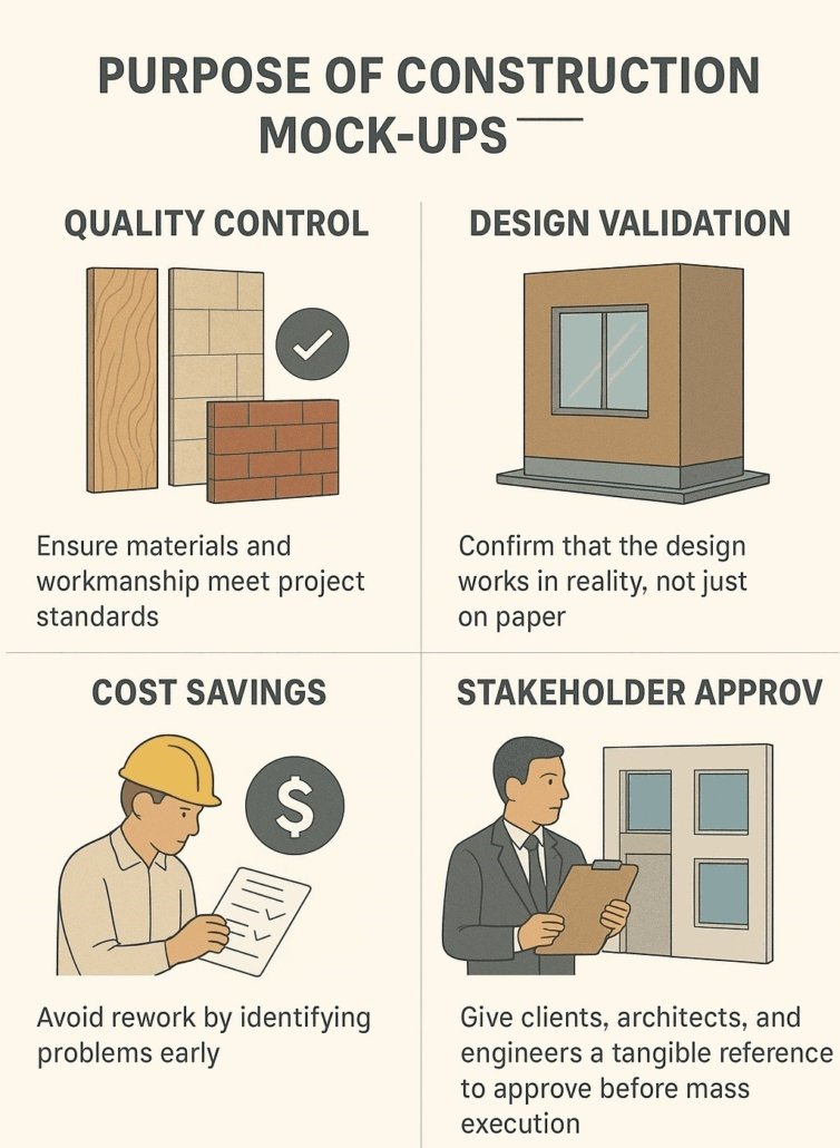 Purpose of Construction Site Mock-Ups