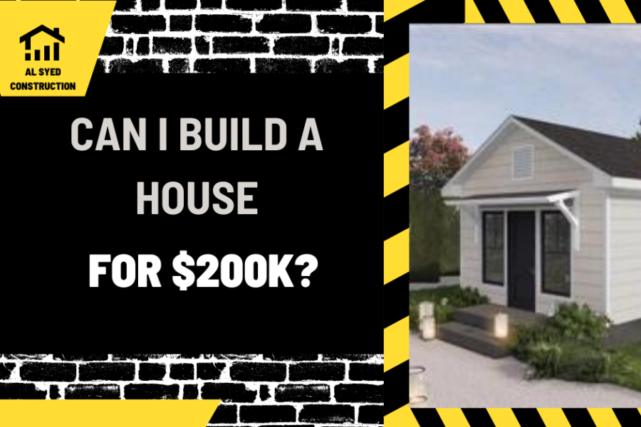 Can I Build a House for $200k