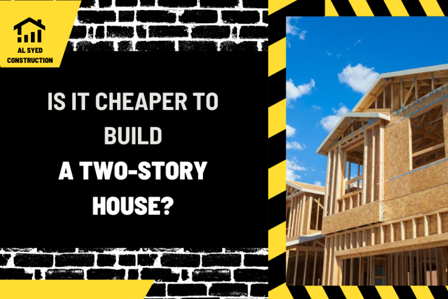 Is it Cheaper to Build a Two-Story House