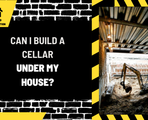 Can I Build a Cellar Under My House