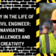 A Day in the Life of a Civil Engineer: Navigating Challenges and Creativity