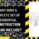 What Does a Complete Set of Residential Construction Plans Include