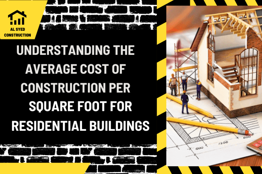 Understanding the Average Cost of Construction per Square Foot for Residential Buildings