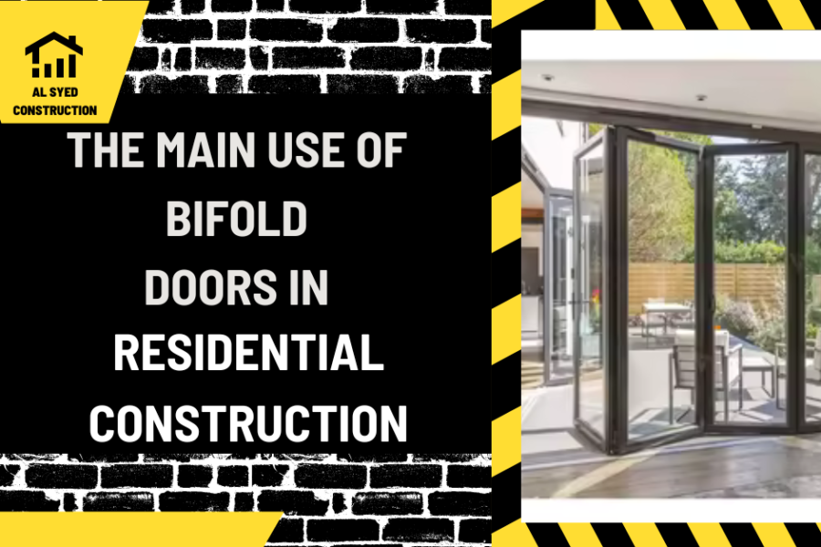 The Main Use of Bifold Doors in Residential Construction