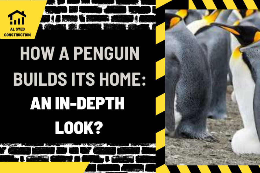 How a Penguin Builds Its Home: An In-Depth Look