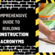 Comprehensive Guide to Building Construction Acronyms