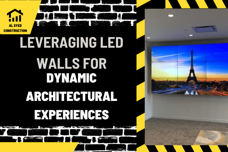 Leveraging LED Walls for Dynamic Architectural Experiences