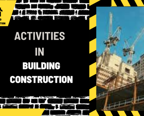 Activities in Building Construction