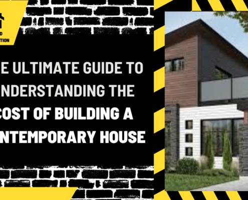 The Ultimate Guide to Understanding the Cost of Building a Contemporary House