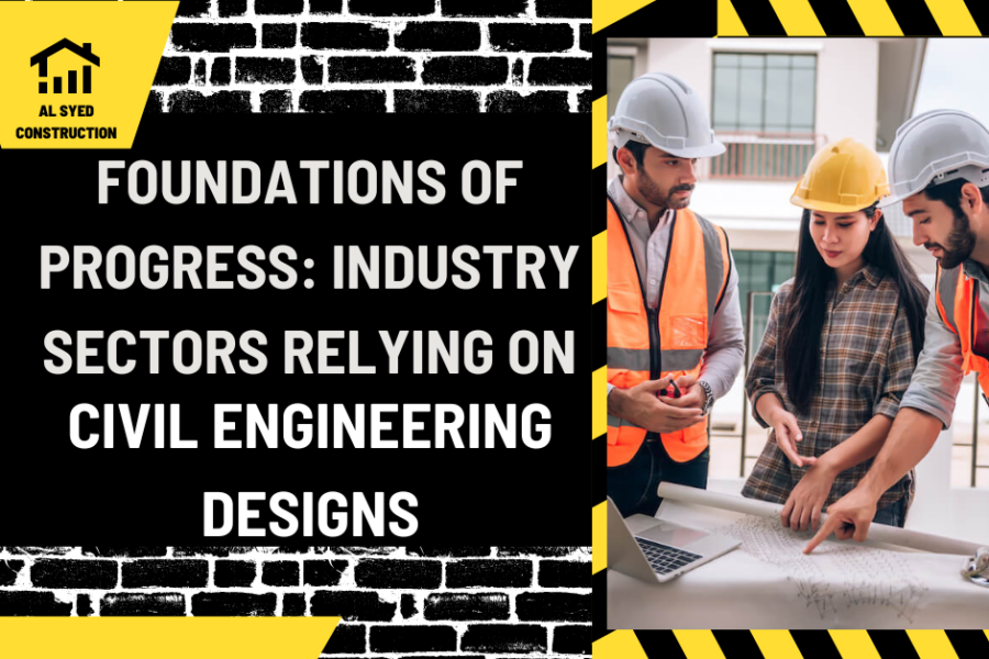 Foundations of Progress: Industry Sectors Relying on Civil Engineering Designs