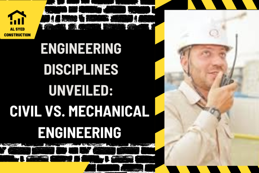 Engineering Disciplines Unveiled: Civil vs. Mechanical Engineering