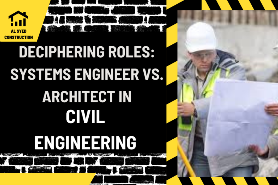 Deciphering Roles: Systems Engineer vs. Architect in Civil Engineering