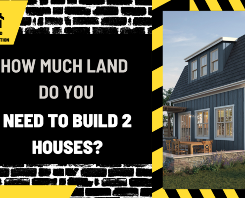 How Much Land Do You Need to Build 2 Houses