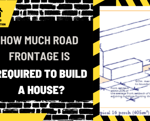 How Much Road Frontage is Required to Build a House