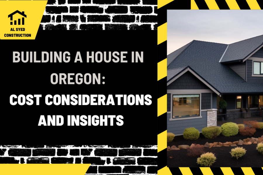 Building a House in Oregon: Cost Considerations and Insights