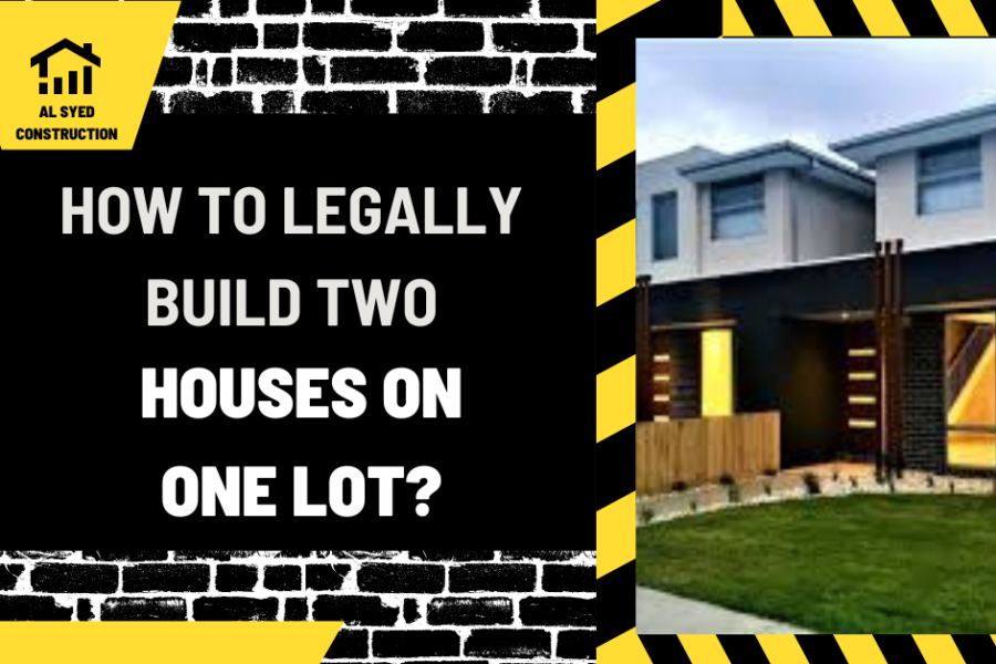 How to Legally Build Two Houses on One Lot