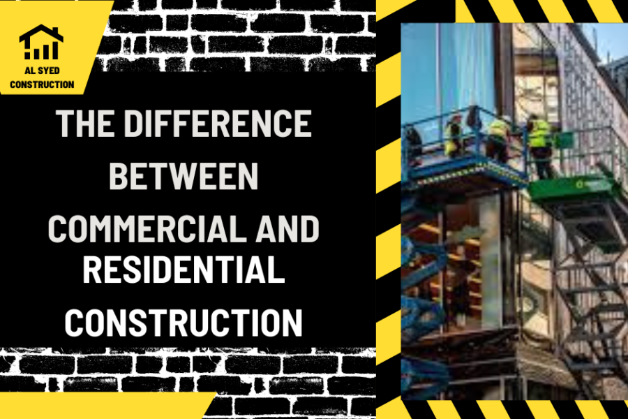 Building Perspectives: The Difference Between Commercial and Residential Construction