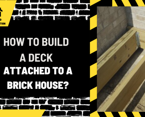 How to Build a Deck Attached to a Brick House