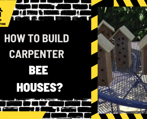 How to Build Carpenter Bee Houses