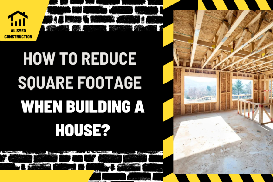 How to Reduce Square Footage When Building a House