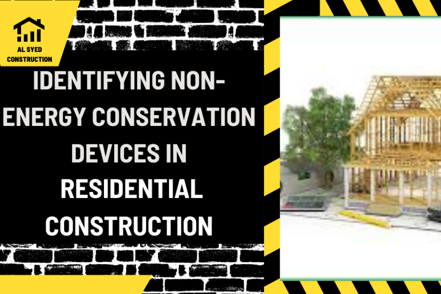 Unraveling Myths: Identifying Non-Energy Conservation Devices in Residential Construction